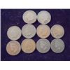 Image 1 : 10 ASSORTED 1890'S INDIAN HEAD CENTS