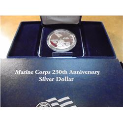 2005-P MARINE CORPS PROOF SILVER DOLLAR ORIGINAL US MINT PACKAGING