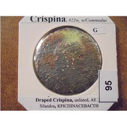 CRISPINA ANCIENT COIN DRAPED CRISPINA UNLISTED