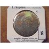 Image 1 : CRISPINA ANCIENT COIN DRAPED CRISPINA UNLISTED