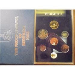 1983 BERMUDA PROOF SET ORIGINAL MINT PACKAGING RETAIL VALUE $30.00