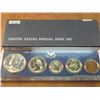 Image 1 : 1966 US SPECIAL MINT SET WITH BOX 40% SILVER JOHN F. KENNEDY HALF DOLLAR
