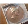 Image 1 : US MINT LIST MEDAL #523 3" BRONZE CORNELIUS VANDERBILT. "A GRATEFUL COUNTRY  TO HER GENEROUS SON" SE