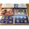 Image 1 : 2007 US PROOF SET (WITH BOX) 18 PIECES INCLUDES PRESIDENTIAL DOLLARS
