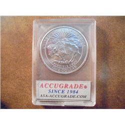 1999-P YELLOWSTONE SILVER DOLLAR ACG MS69