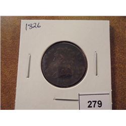 1826 US HALF CENT
