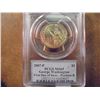Image 1 : 2007-P GEORGE WASHINGTON DOLLAR PCGS MS65 POS. B 1ST DAY ISSUE