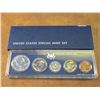 Image 1 : 1966 US SPECIAL MINT SET WITH BOX 40% SILVER JOHN F. KENNEDY HALF DOLLAR