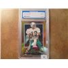 Image 1 : DAN MARINO FOOTBALL CARD 1997 E-X 2000 PGS GRADING #48 MINT 9