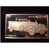 Image 1 : 1000 GRAINS (OVER 2 OZ.) STERLING SILVER PF INGOT 1928 MERCEDES-BENZ