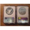 Image 2 : 2006-S SAN FRANCISCO OLD MINT SILVER DOLLAR NGC PF69 ULTRA CAMEO AND 2006-P BEN FRANKLIN "SCIENTIST"