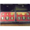 Image 1 : 1980 & 1981 US PROOF SETS (WITH BOXES)