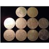 Image 2 : 10 ASSORTED $1 CASINO GAMING TOKENS FROM CLOSED CASINOS