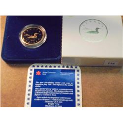 1987 CANADA SPECIAL PROOF LOON DOLLAR ORIGINAL ROYAL CANADIAN MINT PACKAGING