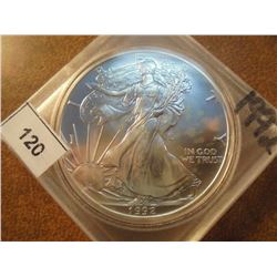 1992 AMERICAN SILVER EAGLE UNC