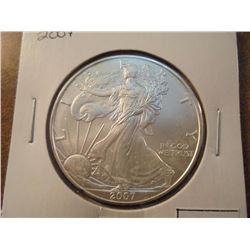 2007 AMERICAN SILVER EAGLE UNC