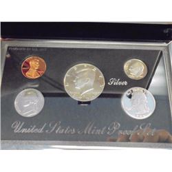 1994 US SILVER PREMIER PROOF SET (WITH BOX)