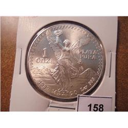 1983 MEXICO 1 OZ. SILVER LIBERTAD UNC