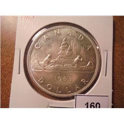 1963 CANADA SILVER DOLLAR