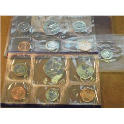 1996 US MINT SET (UNC) P/D (WITH ENVELOPE) INCLUDES 1996-W ROOSEVELT DIME