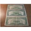 Image 2 : $5 CURRENCY LOT SEE DESCRIPTION 1934-D SILVER CERTIFICATE BLUE SEAL, 1953 SILVER CERTIFICATE BLUE SE