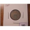 Image 1 : 1867 SHIELD NICKEL