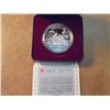 Image 1 : 1989 CANADA MACKENZIE RIVER SILVER DOLLAR PROOF .3750 OZ. ASW, ORIGINAL ROYAL CANADIAN MINT PACKAGIN