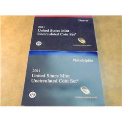 2011 US MINT SET (UNC) P/D