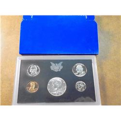 1969 US PROOF SET WITH BOX, 40% SILVER JFK HALF