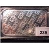 Image 2 : 1 TROY OZ .999 FINE SILVER INGOT JOHNSON MATTHEY