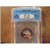 Image 1 : 2007-S SILVER WASHINGTON STATE QUARTER ANACS PF70 DCAM
