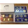 Image 1 : 2007 US PROOF SET (WITH BOX) 14 PIECES INCLUDES PRESIDENTIAL DOLLARS