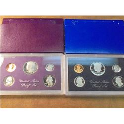 1983 & 1984 US PROOF SETS (WITH BOXES)