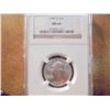 Image 1 : 1960-D WASHINGTON SILVER QUARTER NGC MS64