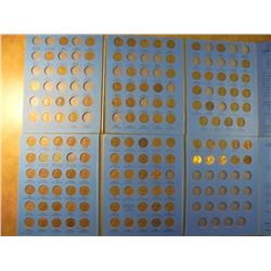 2 LINCOLN CENT ALBUMS SEE DESCRIPTION 1909-1940 WITH 54 COINS AND 1941-UP HAS 67 COINS BOTH IN WHITM