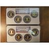 Image 2 : REAL NICE LOT OF SLABBED COINS SEE DESCRIPTION 2008-S PRESIDENTIAL DOLLAR PROOF SET NGC PF70 ULTRA C