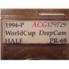 Image 2 : 1994-P WORLD CUP HALF DOLLAR ACG SLAB