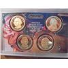 Image 1 : 2007 US PRESIDENTIAL DOLLAR PROOF SET NO BOX