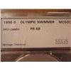 Image 2 : 1996-S OLYMPIC SWIMMER SILVER DOLLAR SEGS SLAB