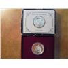 Image 1 : 1982 D&S WASHINGTON SILVER COMMEMORATIVE HALVES UNC AND PROOF, ORIGINAL US MINT PACKAGING.