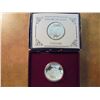 Image 2 : 1982 D&S WASHINGTON SILVER COMMEMORATIVE HALVES UNC AND PROOF, ORIGINAL US MINT PACKAGING.