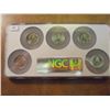 Image 2 : 2004-P 50 STATE QUARTERS UNC SET NGC MS65 MULTI COIN HOLDER