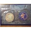 Image 2 : 1972-S  IKE SILVER DOLLAR UNCIRCULATED (BLUE PACK)