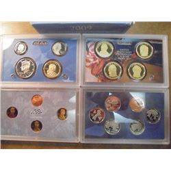 2009 US PROOF SET (WITH BOX) 18 PIECES