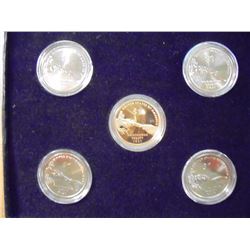 2011 NATIVE AMERICAN DOLLARS SET UNC & PROOF