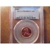 Image 1 : 1964 LINCOLN CENT PCGS PR68RD CAM