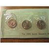 Image 2 : 1980 P/D/S SBA DOLLAR SOUVENIR SET ORIGINAL US MINT PACKAGING