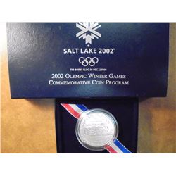 2002-P SALT LAKE OLYMPIC WINTER GAMES UNC SILVER $ ORIGINAL US MINT PACKAGING