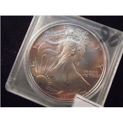 1990 AMERICAN SILVER EAGLE UNC