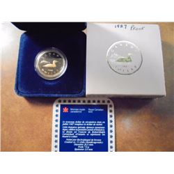 1987 CANADA SPECIAL PROOF EDITION LOON DOLLAR ORIGINAL ROYAL CANADIAN MINT PACKAGING